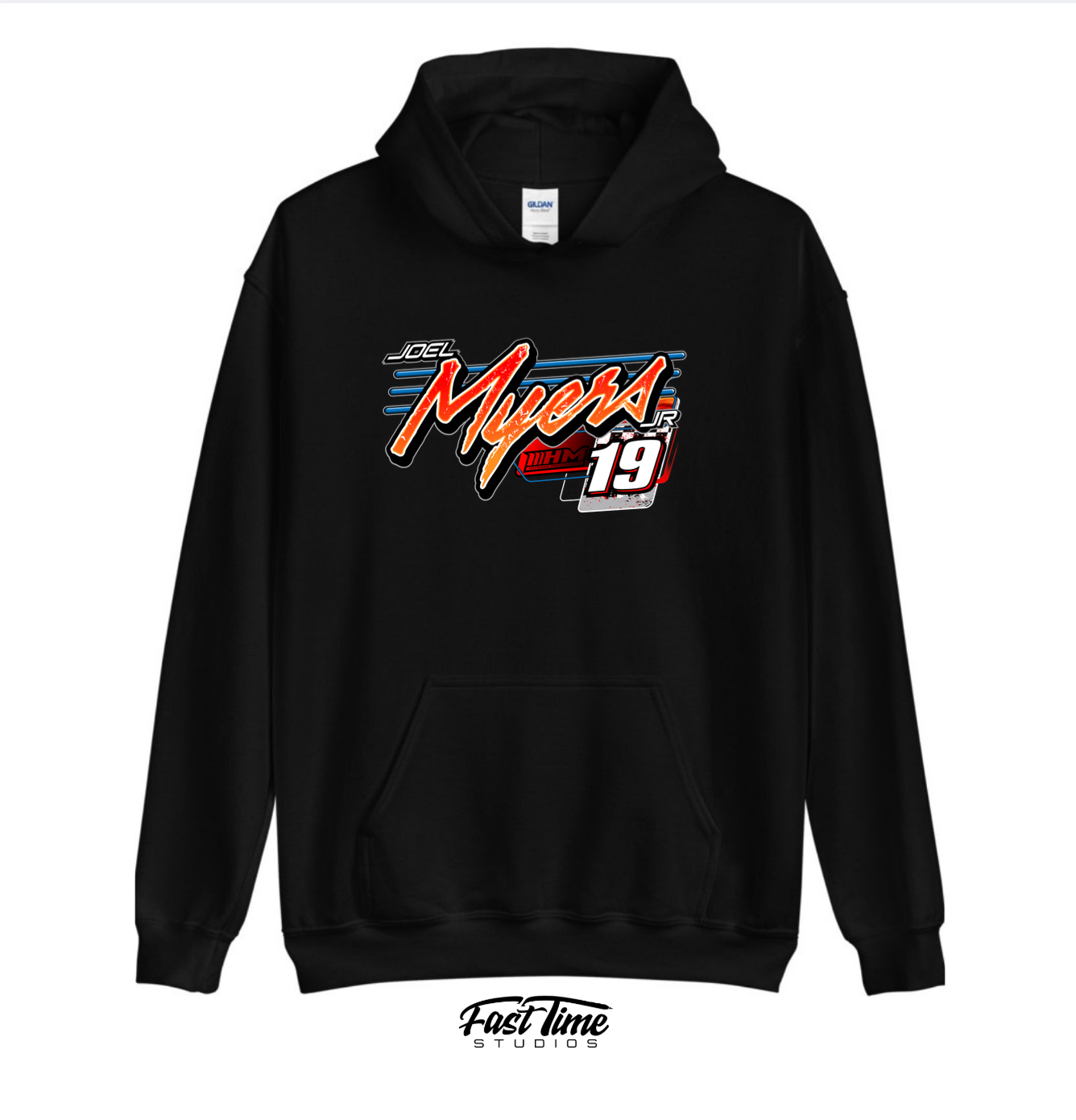 JMJ 19 Black Hoodie