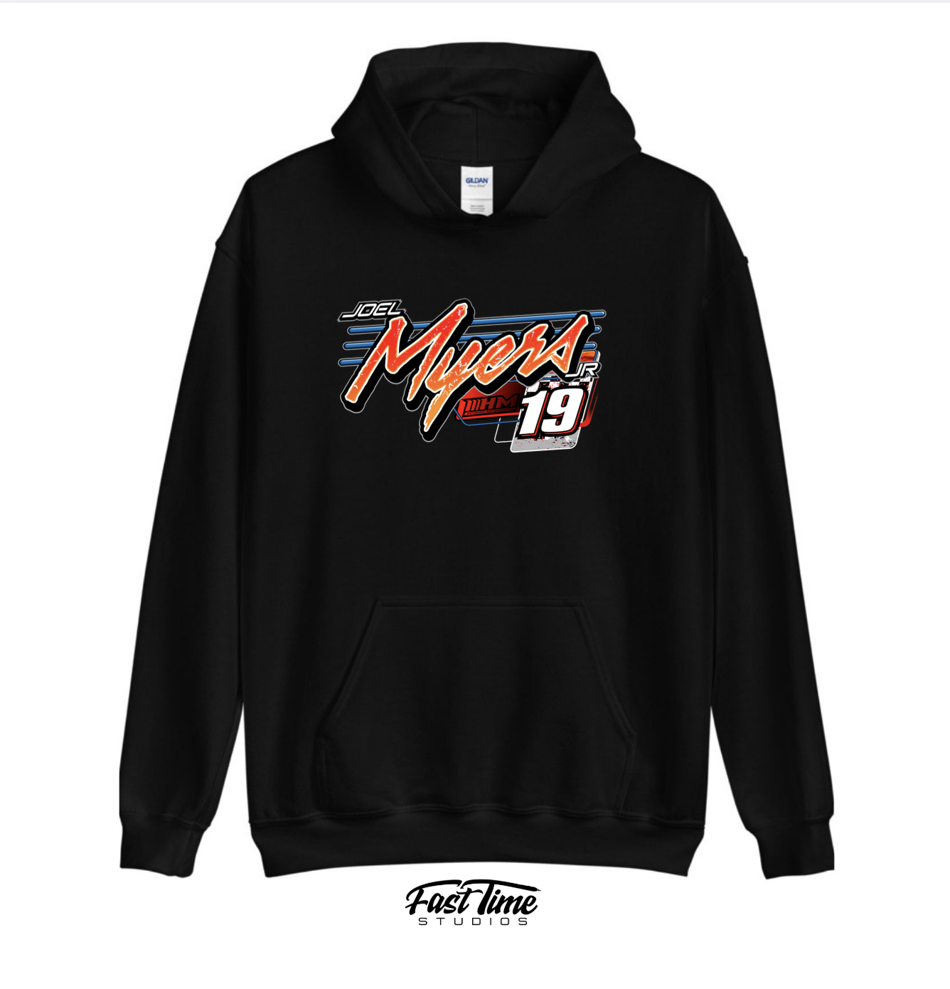 JMJ 19 Black Hoodie