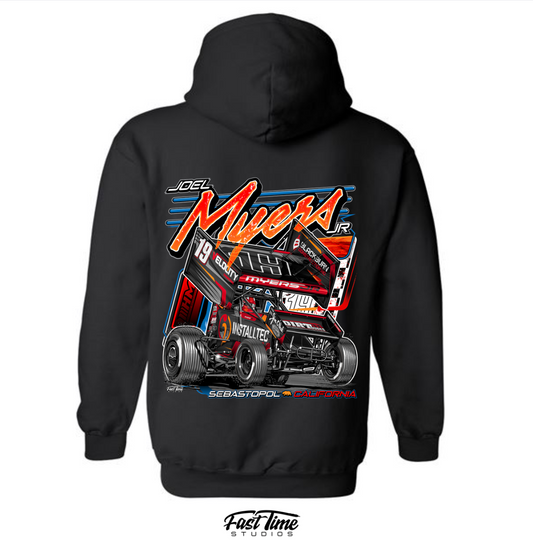 JMJ 19 Black Hoodie
