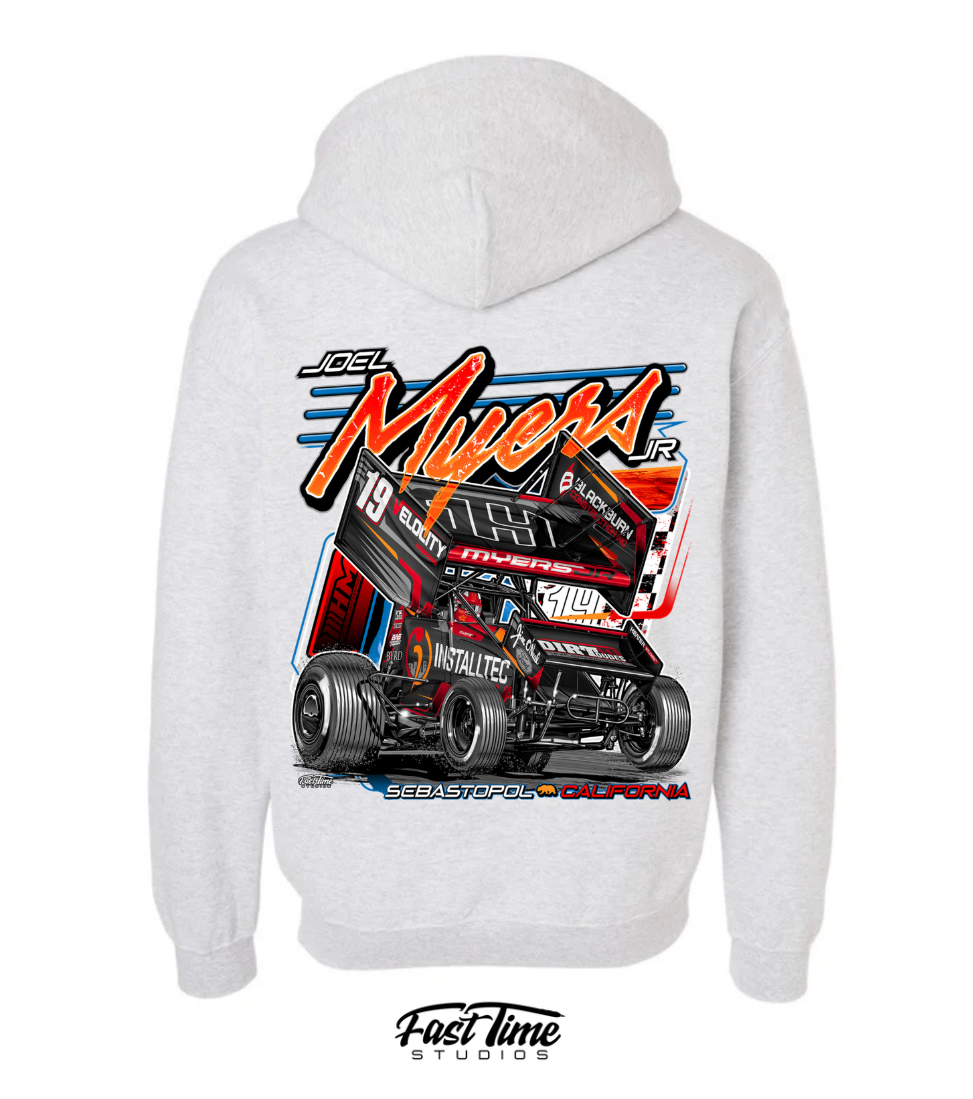 JMJ 19 Hoodie Ash grey