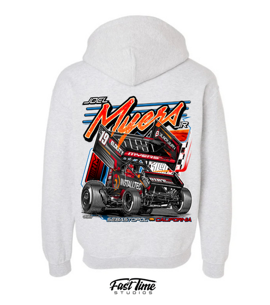 JMJ 19 Hoodie Ash grey