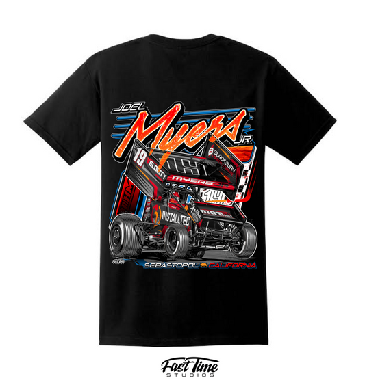 JMJ 19 Black Tee